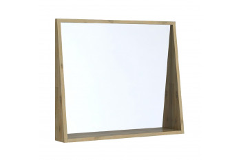Miroir De Salle De Bain En Bois Massif Fuji Hellin
