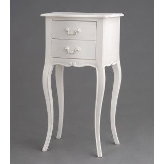 Table d'appoint 2 tiroirs romantique Apollonia - Hellin