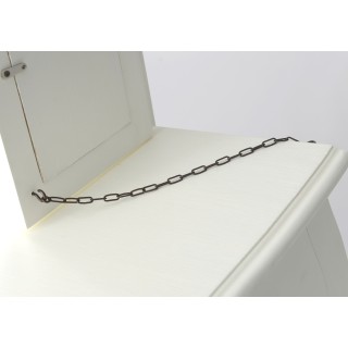 Coiffeuse en bois patiné blanc Muriane - Hellin