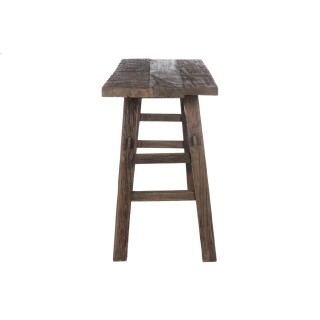 Console rustique en bois sombre - Hellin