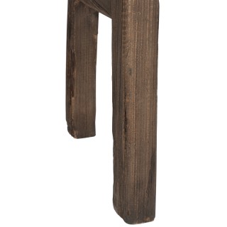 Console rustique en bois sombre - Hellin