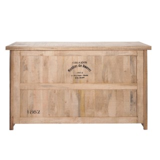 Bar en bois clair 3 tiroirs - Hellin