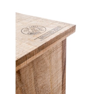 Bar en bois clair 3 tiroirs - Hellin