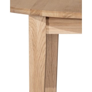 Table ronde pieds fuseau + lot de 4 chaises - Hellin