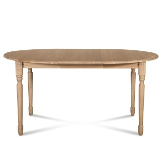 table ronde extensible Victoria + 4 chaises Matilda - Hellin