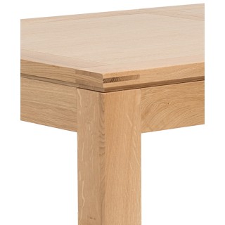 Table rectangulaire en Chêne Boston avec 4 chaises Rosa - Hellin