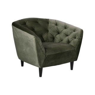 Fauteuil en tissu Ria - Hellin