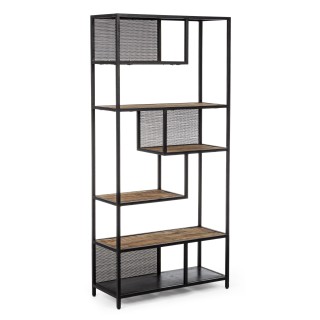 Bibliothèque en bois et métal - Hellin