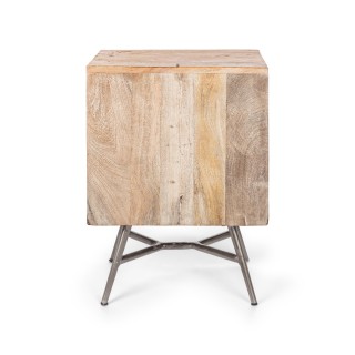 Chevet en bois et métal - Hellin