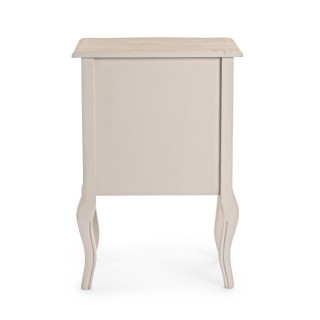 Table de nuit 3 tiroirs en bois - HELLIN