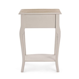 Table de nuit 1 tiroir en bois - HELLIN