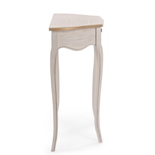 Console demi-lune en bois GARANCE - HELLIN