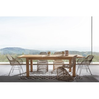 Fauteuil en Kubu - HELLIN