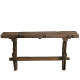 Console brute en bois massif recyclé L150 UTAH - HELLIN