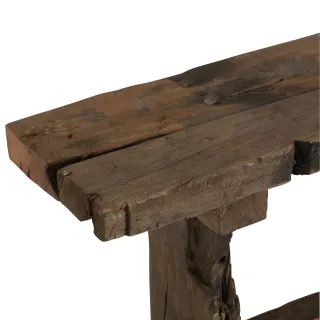 Console brute en bois massif recyclé L150 UTAH - HELLIN