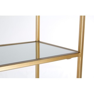 Bibliothèque double en métal et verre - Moon - Hellin