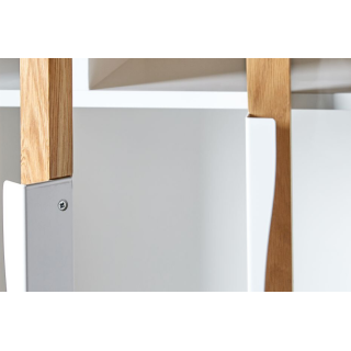 vitrine buffet scandinave en bois et portes en verre AVALON - HELLIN