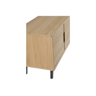 Buffet bas en bois clair : vintage / scandinave | Hellin