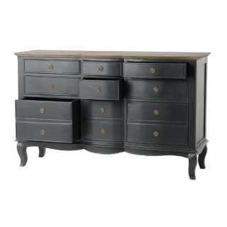 Commode baroque 9 tiroirs - Hellin