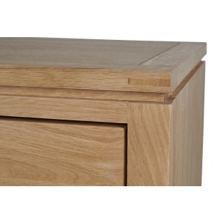 Meuble TV suspendu en bois : 1 tiroir et 1 niche | Hellin