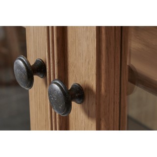 Poignée du buffet deux portes en chêne massif