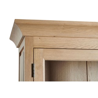 Haut du buffet deux portes en bois massif