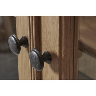 boutons du vaisselier en bois massif Victoria