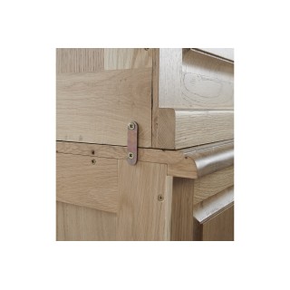fixation du vaisselier en bois massif Victoria