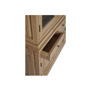 tiroir du buffet vaisselier en chêne massif Victoria