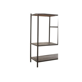 Bibliothèque déstructuré industrielle en bois et métal PHUKET - HELLIN