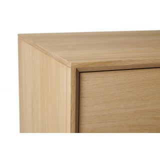 Meuble TV scandinave en bois massif : 2 couleurs | Hellin