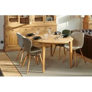 Ensemble table ronde + chaises Matilda - Hellin