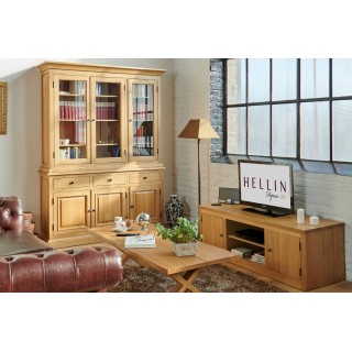 mise en scène buffet vaisselier 3 portes Victoria