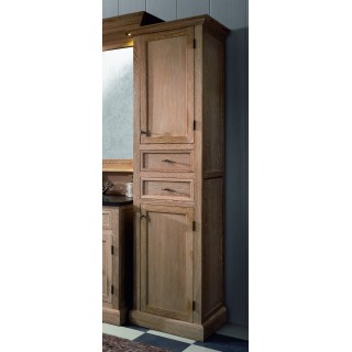 Meuble de rangement de salle de bain bois ouverture droite VERONE - HELLIN