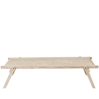 Table basse brute en bois massif recyclé L175 UTAH - HELLIN