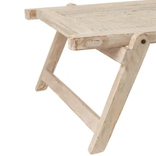 Table basse brute en bois massif recyclé L175 UTAH - HELLIN