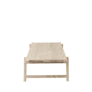 Table basse brute en bois massif recyclé L175 UTAH - HELLIN