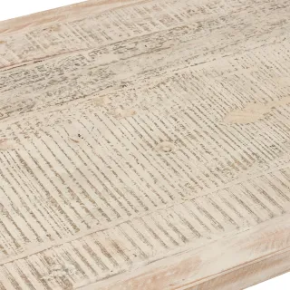 Table basse brute en bois massif recyclé L175 UTAH - HELLIN