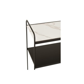 Console moderne en métal marbrée PRAGUE - HELLIN