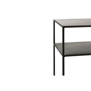 Console en métal noir 1 tablette OSIRIS - HELLIN