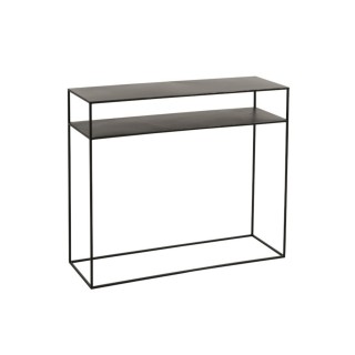 Console en métal noir 1 tablette OSIRIS - HELLIN