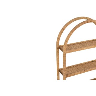 Etagère murale en rotin MIKA - HELLIN