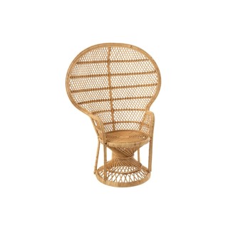 Fauteuil pomare en rotin avec coussin TAHITI - HELLIN