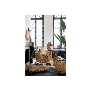 Fauteuil en rotin naturel LOTUS - HELLIN