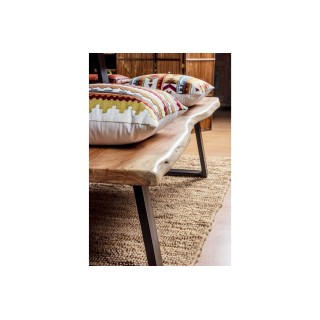 Banc en bois et métal Connemara - Hellin