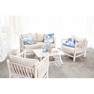 Table basse rectangulaire en teck - SAYELL