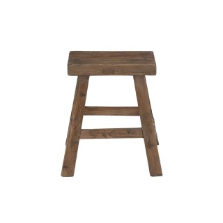 Tabouret bois recyclé - style authentique (lot de 2) - Hellin