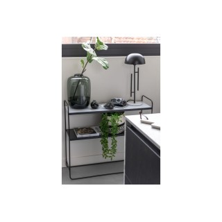 Console moderne en métal marbrée PRAGUE - HELLIN