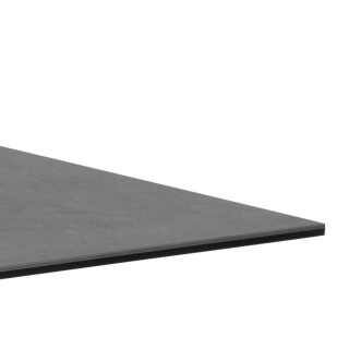 Table basse rectangulaire en céramique et métal L130 CHIPRE - HELLIN