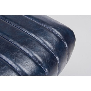 Chaise simili et piétement métal : style industriel / Clark | Hellin